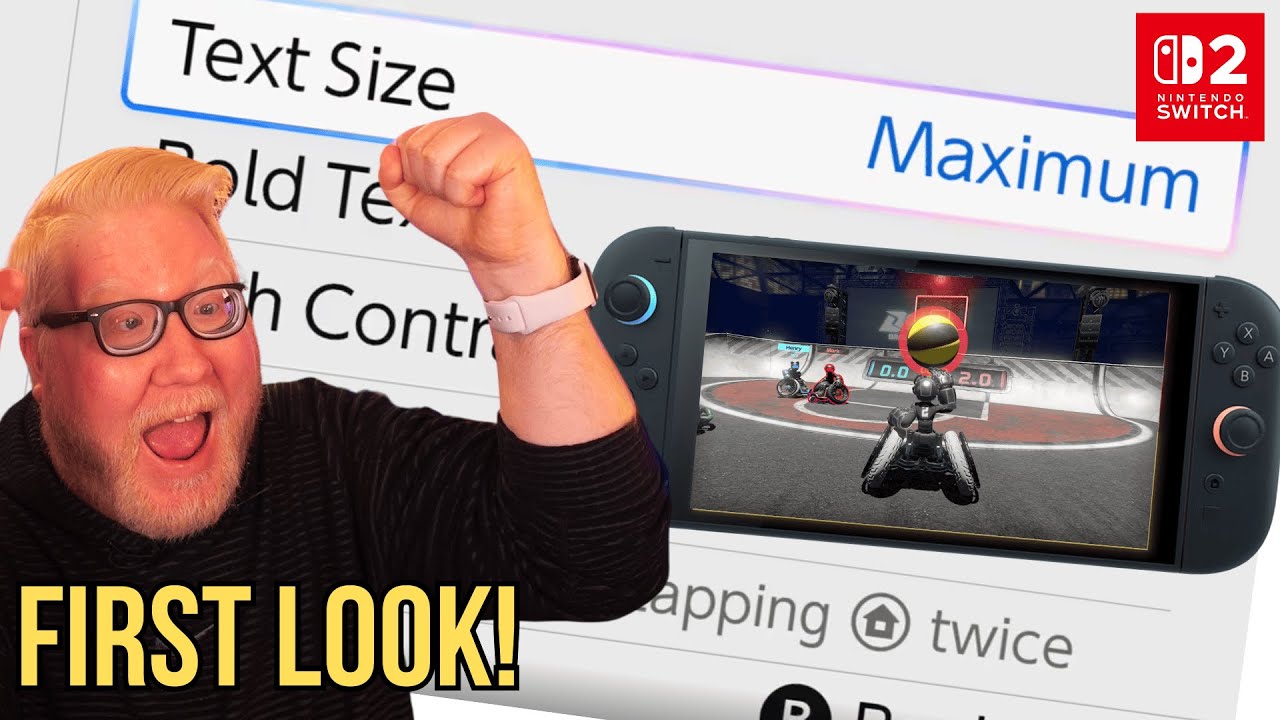 FIRST LOOK: Inside Look at Switch 2's NEW Accessibility Options