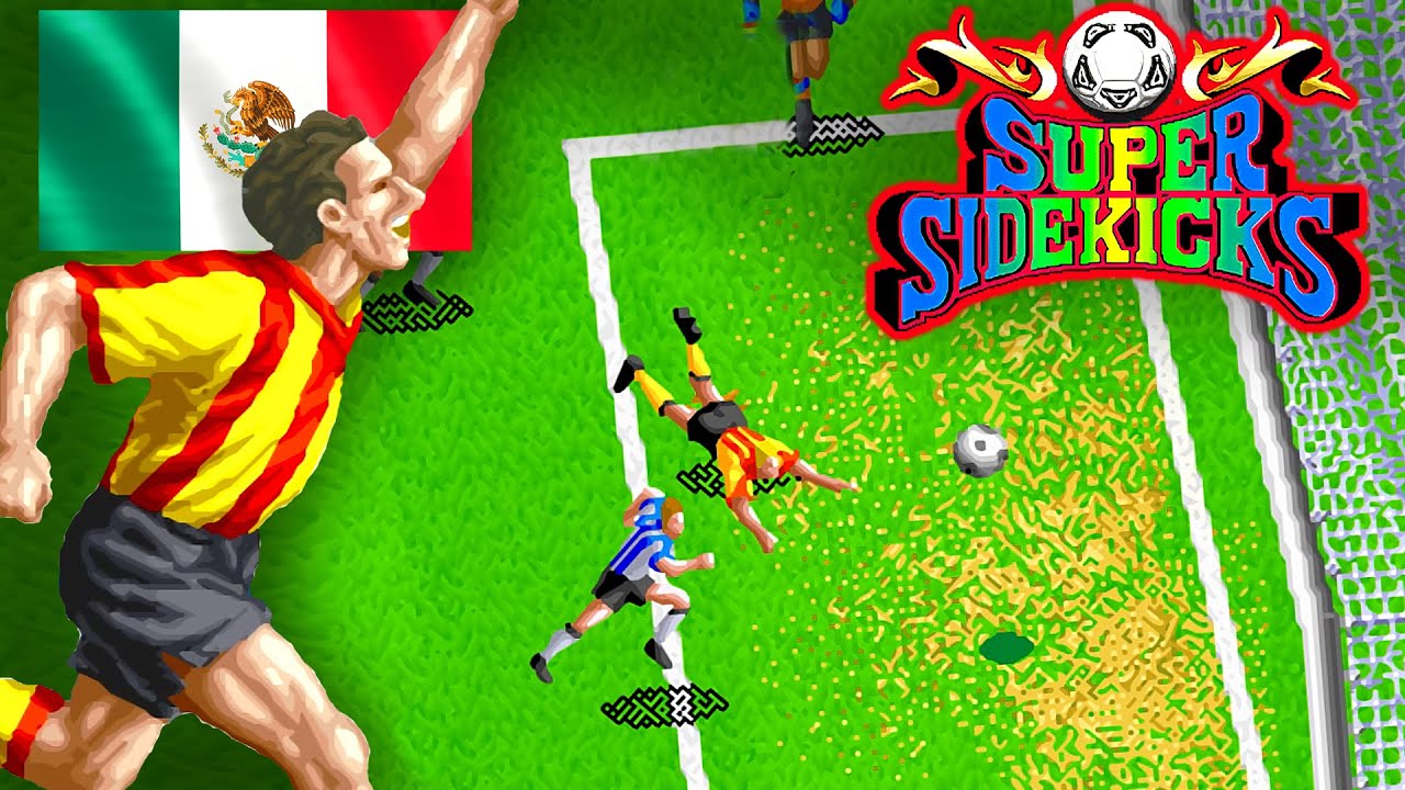 Super Sidekicks Gameplay Mexico Campeon / 1CC RETRO ARCADE 4K 60FPS