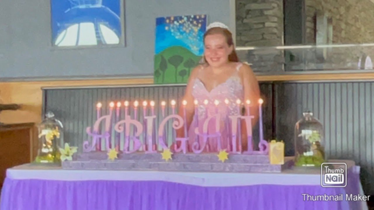 Candles Ceremony!! [Abigail's Sweet 16!]