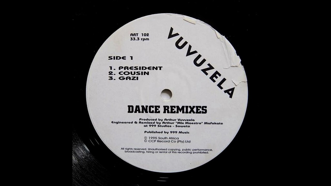 Vuvuzela Dance Remixes Vol 1 - Daa Man  (Prod. by Arthur Mafokate)