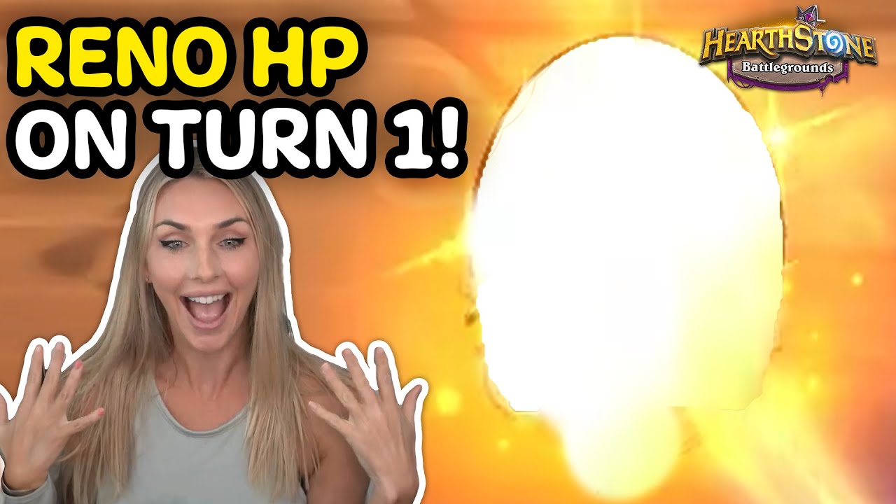 Turn 1 Reno HP on This Minion Is Insane! (And It's Not Wrath Weaver) - Hearthstone Battlegrounds