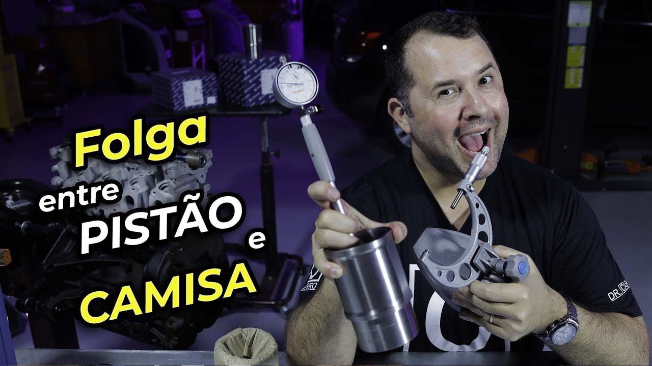 MEDINDO A FOLGA DO PISTÃO FACILMENTE