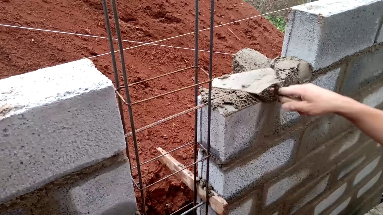 MURO EM TERRENO DECLINADO!/ Técnicas da Construção Civil