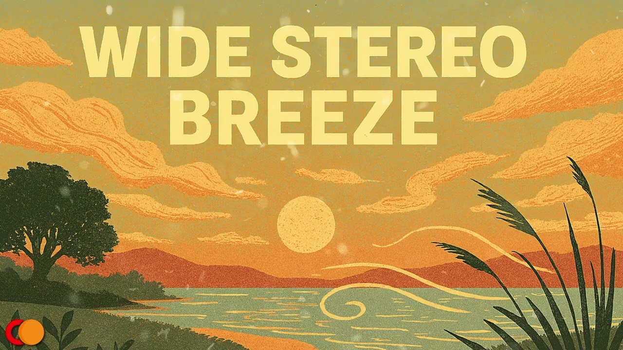 Wide Stereo Breeze — Focus Music for Sleep • Study • Productivity #loopablemusic #studybeats