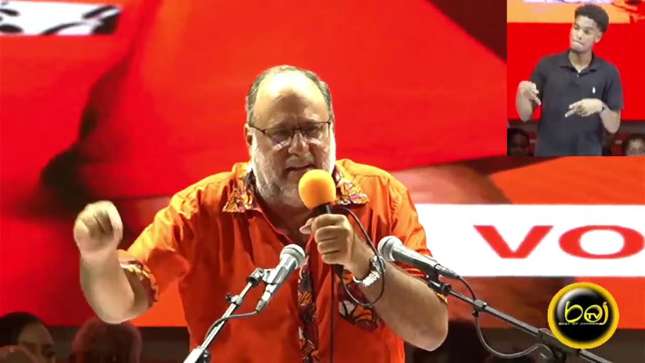Mark Golding || PNP Central Jamaica Mass Rally || Mandeville || August 24 2025