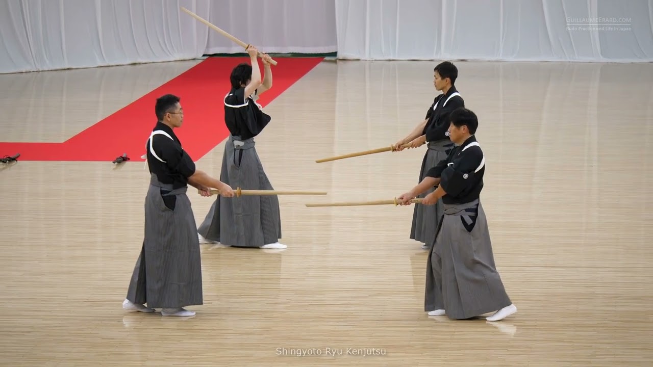 Shingyoto Ryu Kenjutsu [4K 60fps] - 47th Traditional Japanese Martial Arts Demonstration
