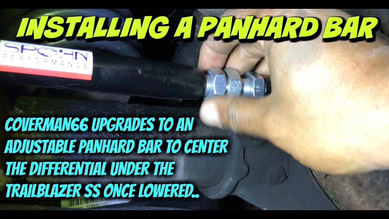 How To: Install An Adjustable Panhard Bar. (Easy Step To Center The Rear of Your Car)