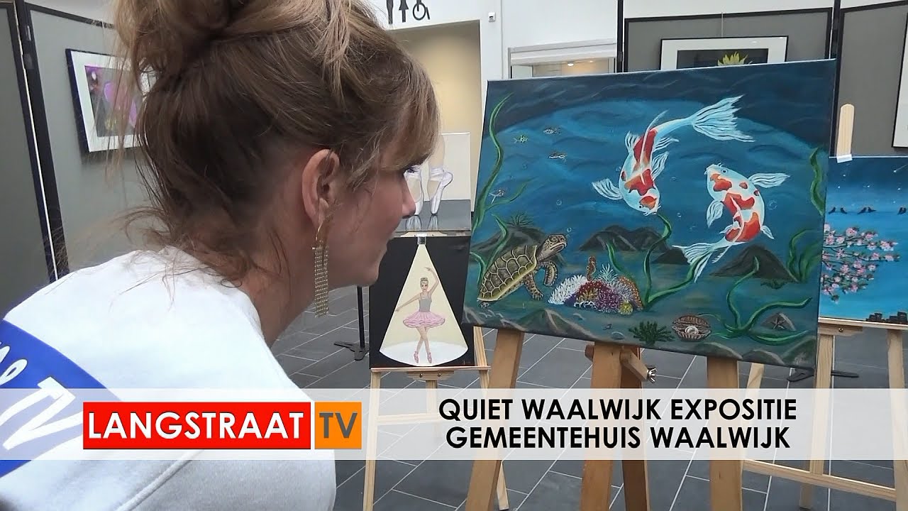 Quiet Waalwijk expositie in het gemeentehuis van Waalwijk - Langstraat TV