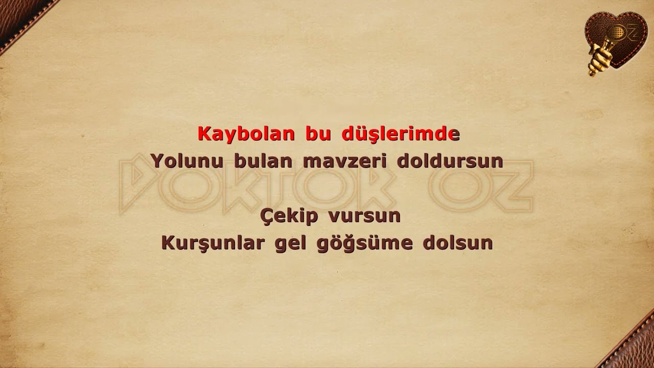 Semicenk - Gözlerinden Gözlerine (Karaoke)