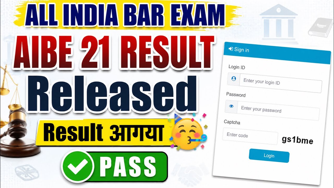 AIBE-21 RESULT OUT 🥳 Result is out | ALL INDIA BAR EXAM #aibe21result