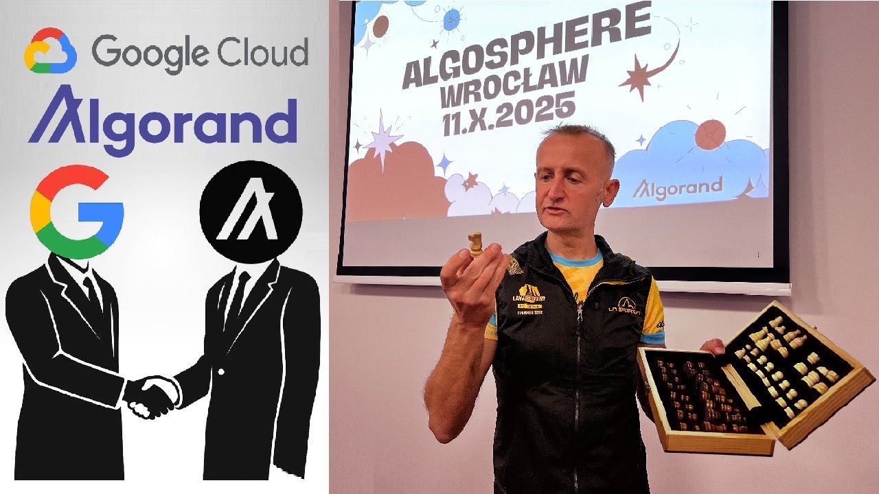 🚨 GIGANTYCZNE partnerstwo Algorand + Google Cloud w kontekście Sztucznej Inteligencji 🥳 AlgoSphere