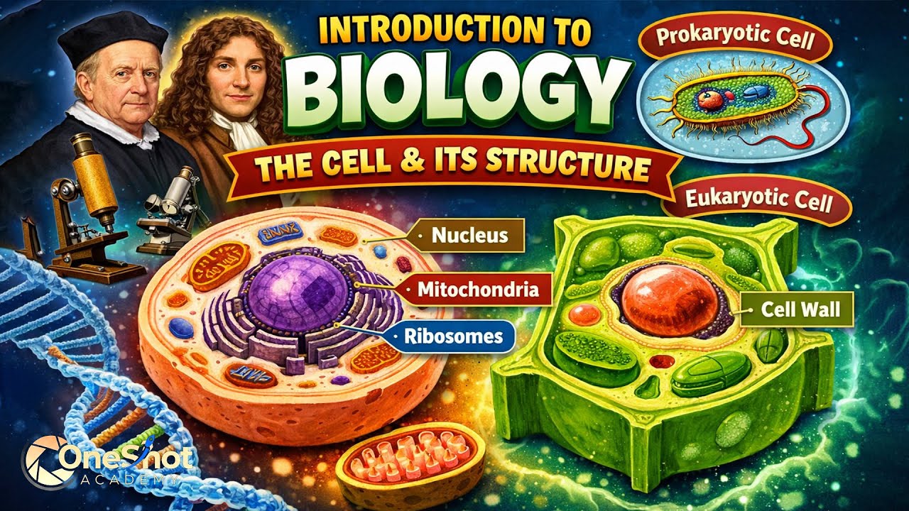 I Mastered Human Cell Biology in 1 Day and You Can Too! | मानव कोशिका | आसान कहानी में समझें