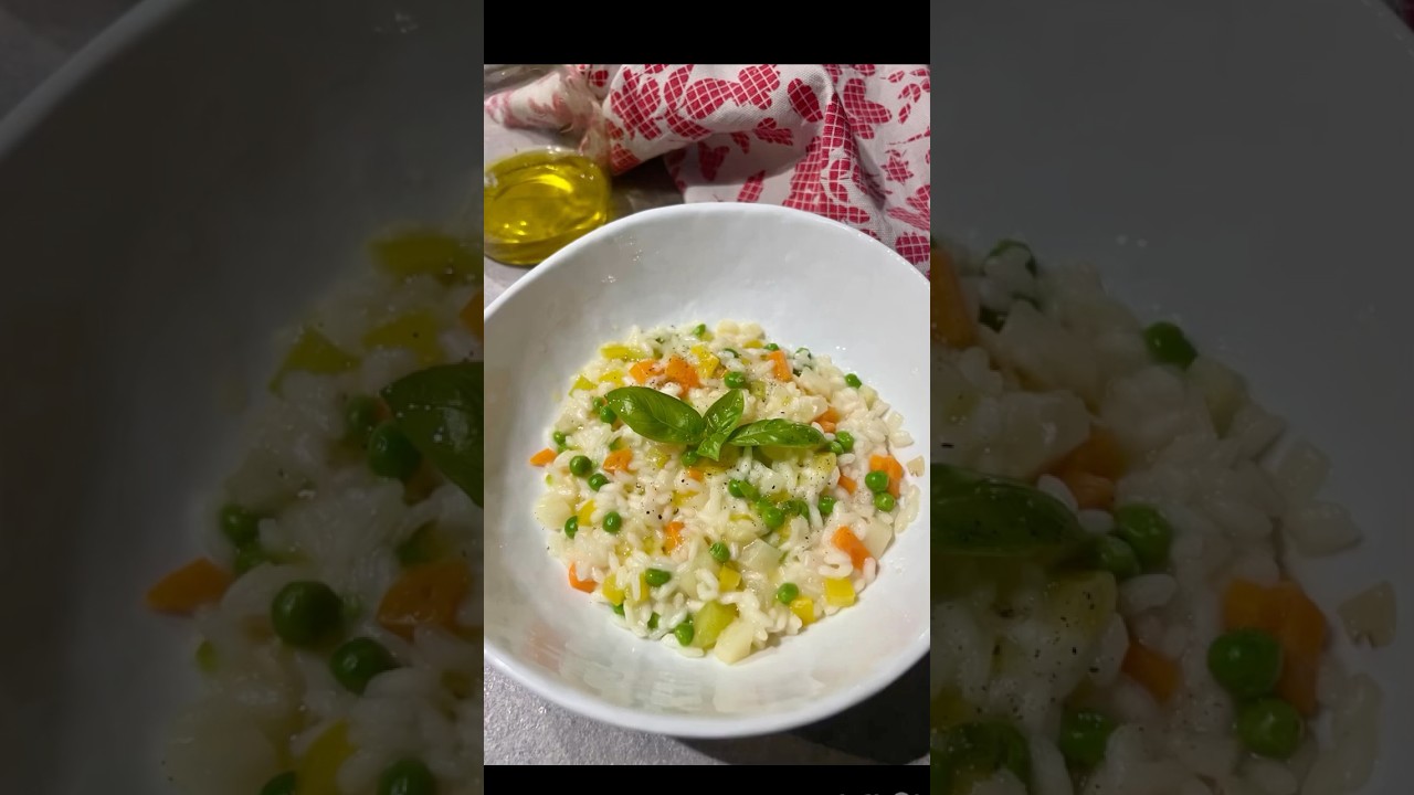 Risotto con verdure assortite cremosissimo da provare subito!!!