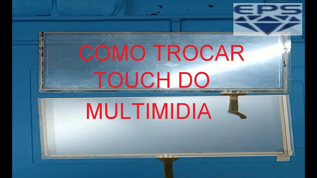 Central Multimidia troca de vidro touch passo a passo completo