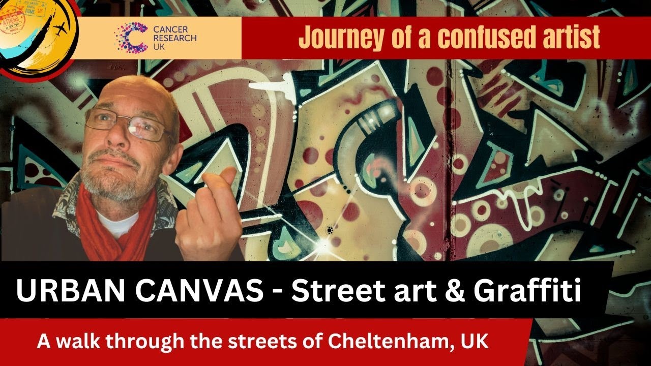 Concrete urban canvas - Street Art & Graffiti - Walking the streets, Cheltenham, UK. #davididdonart