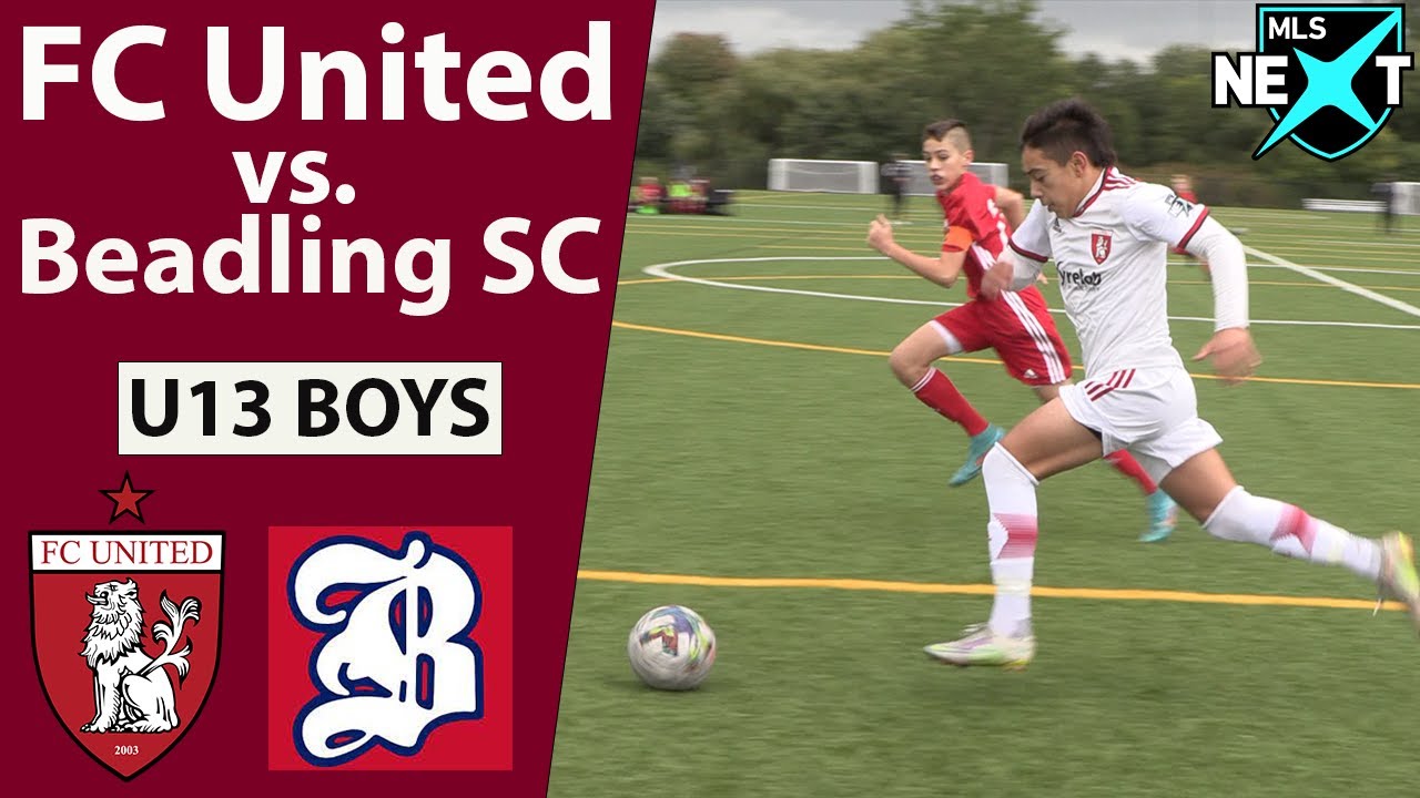 FC United vs Beading SC - U13 MLS Next Game Highlights  [Sept 24, 2022]
