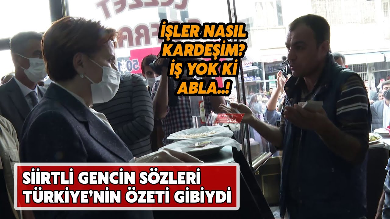 Siirtli Gencin Sözleri Türkiye'nin Özeti Gibiydi!