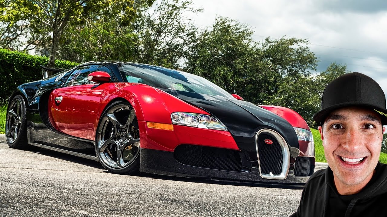 FUI NO ENCONTRO DE CARROS EXÓTICOS NOS ESTADOS UNIDOS * BUGATTI - FERRARI - MCLAREN - LAMBORGHINI *