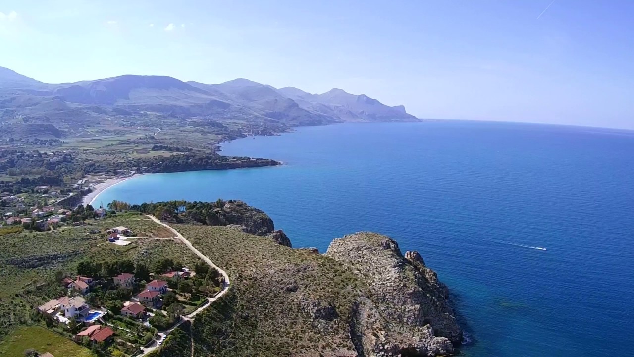 Cala Bianca con Mi Drone