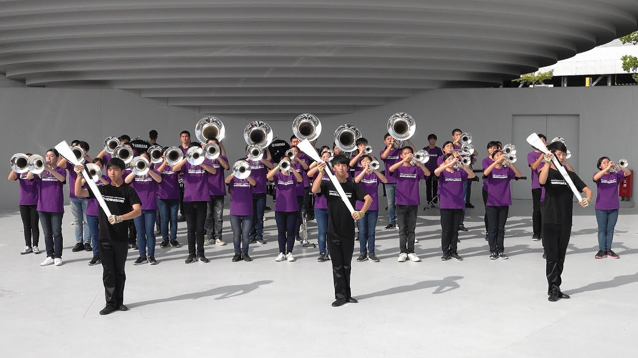 Violet Impulse　天理教校学園高校マーチングバンド　ようこそおかえりコンサート（Jun 26, 2019）