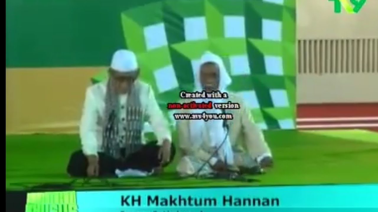 ISTIGHOSAH K.H. Makhtum Hannan di masjid Istiqlal Jakarta
