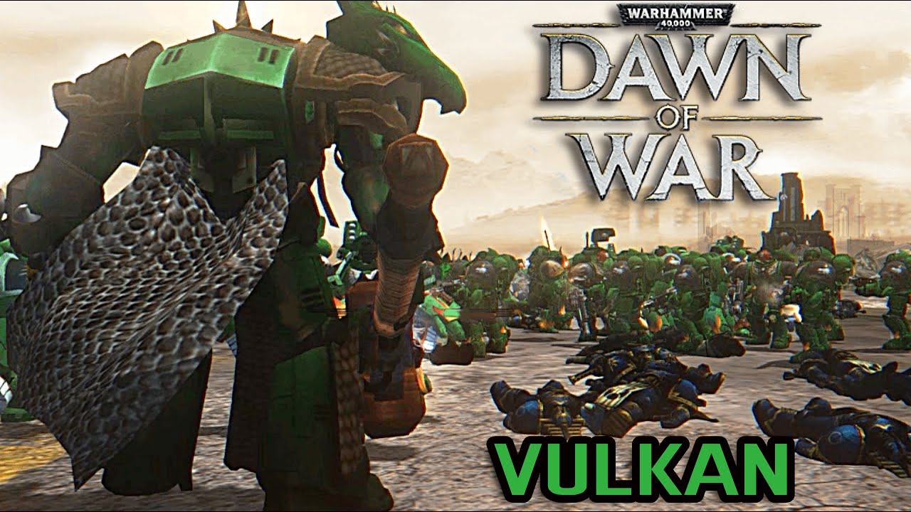 VULKAN & Salamanders vs Tzeentch - Unification Mod: Survival | Warhammer 40K: Dawn of War: Soulstorm