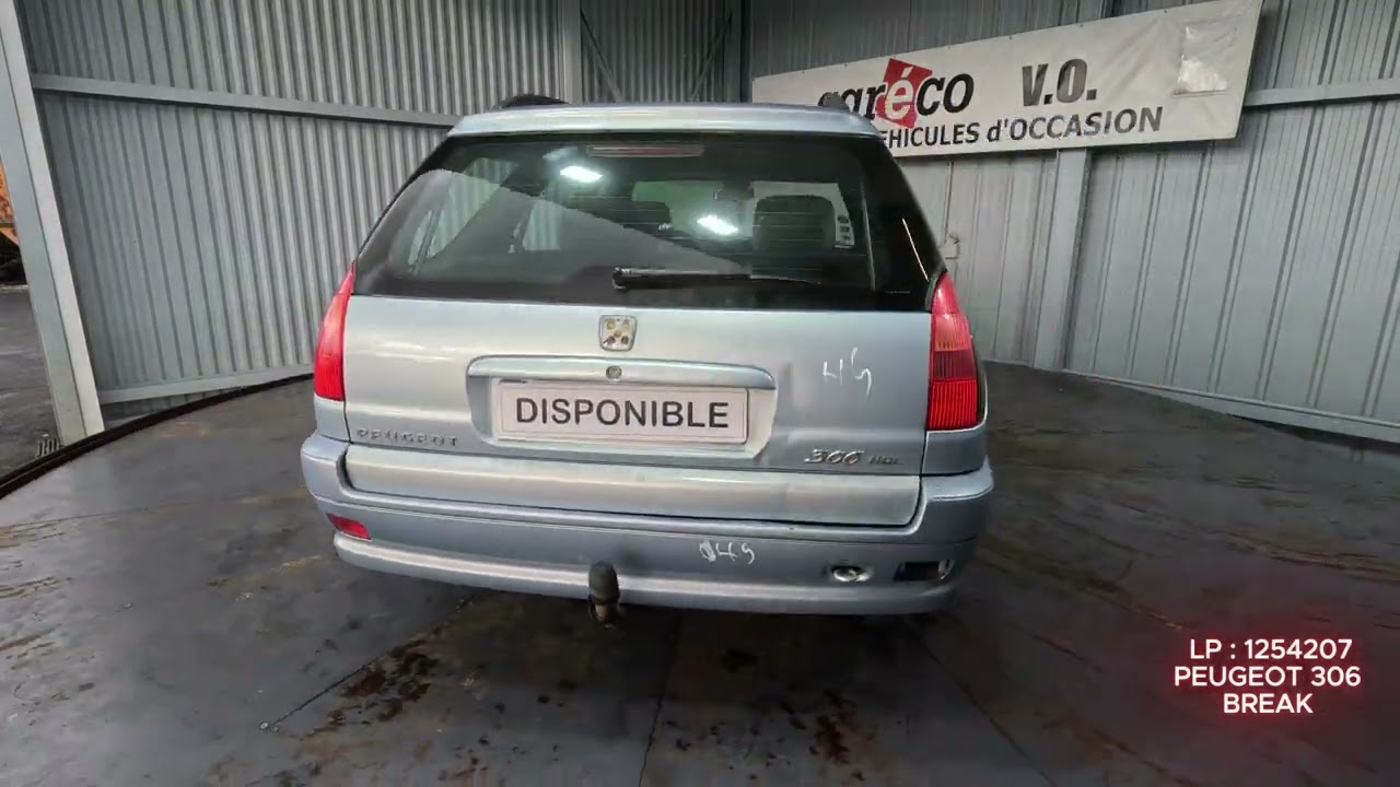 🔥 Arrivage – Peugeot 306 Break – 2.0 HDi 90 (RHY)