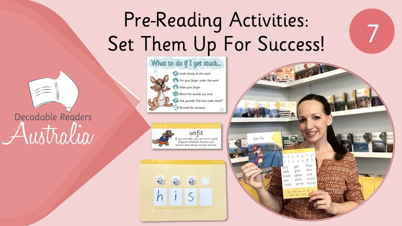 Pre Reading Activities: Set Them Up For Success