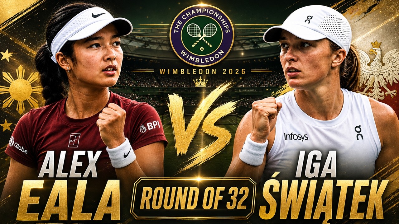 🔴 TENNIS LIVE | ALEX EALA vs IGA ŚWIĄTEK &bull; Wimbledon 2026 &bull; Tennis Watchalong
