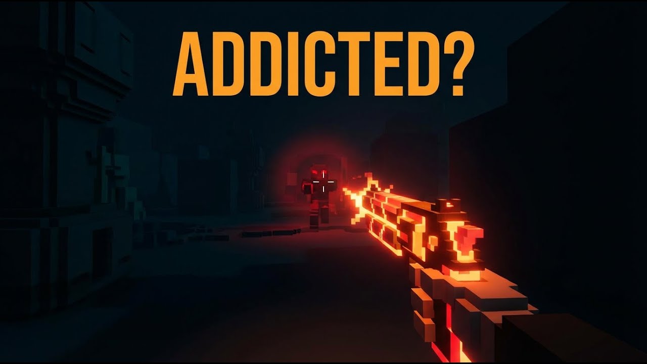 Pixel 3d gun. AM I ADDICTED?!