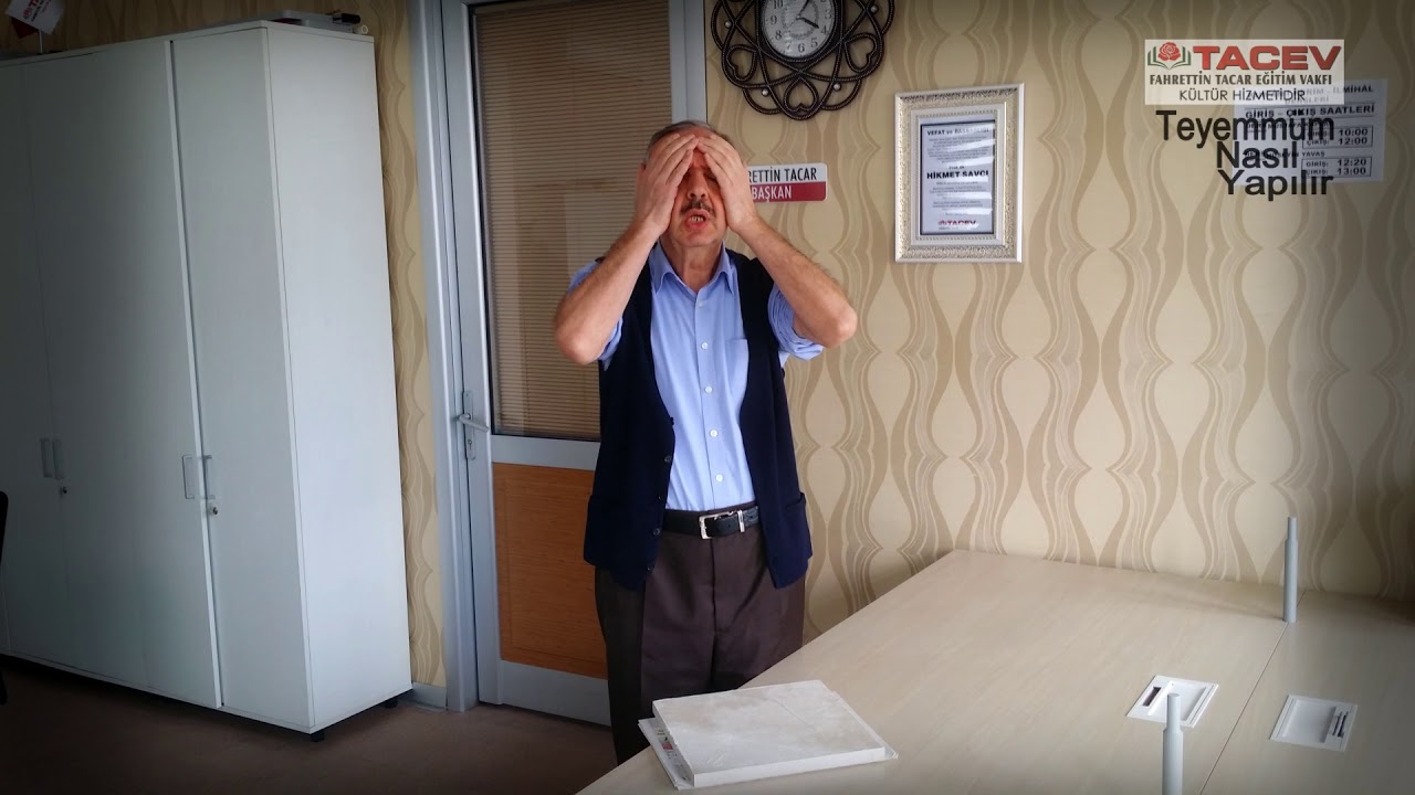 Teyemmüm Nasıl Yapılır - Ahmet Kanter