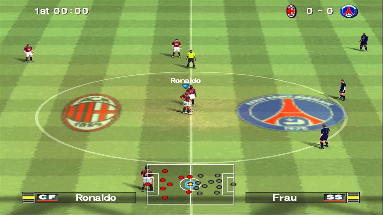 Pro Evolution Soccer 6 &mdash; &laquo;Милан&raquo; против &laquo;ПСЖ&raquo; | PS2