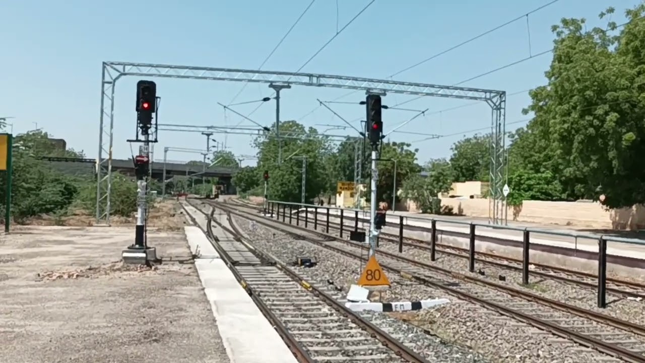 ⚡Electrification Update ⚡ Rai Ka Bag Jn. To Mandor (Jodhpur) Indian Railway