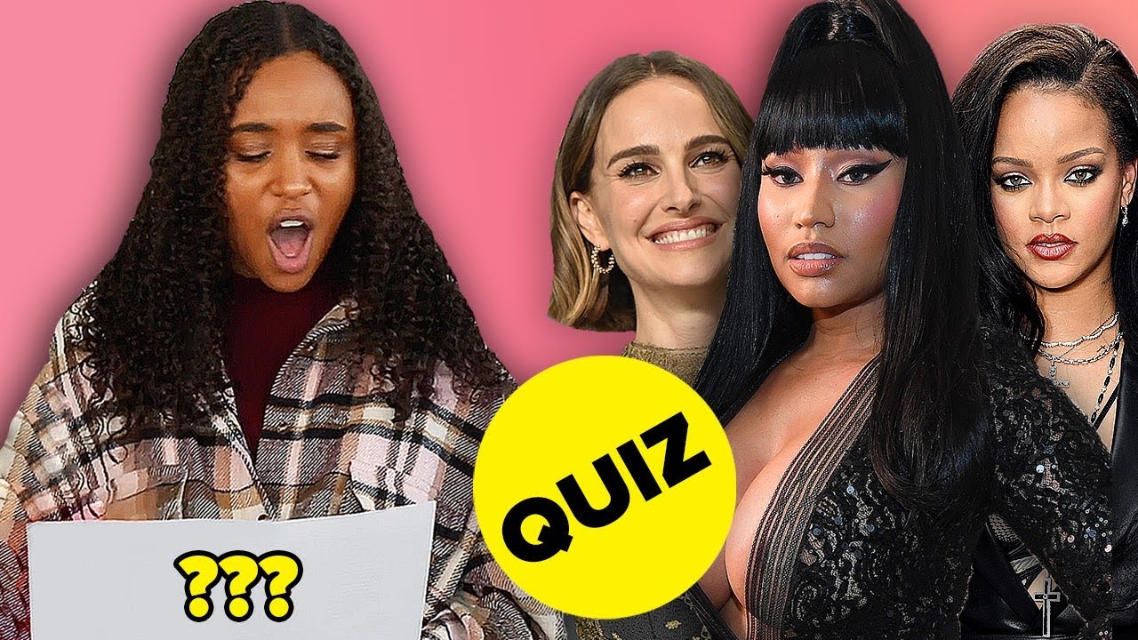 Can You Guess These Celebrity's Real Names?