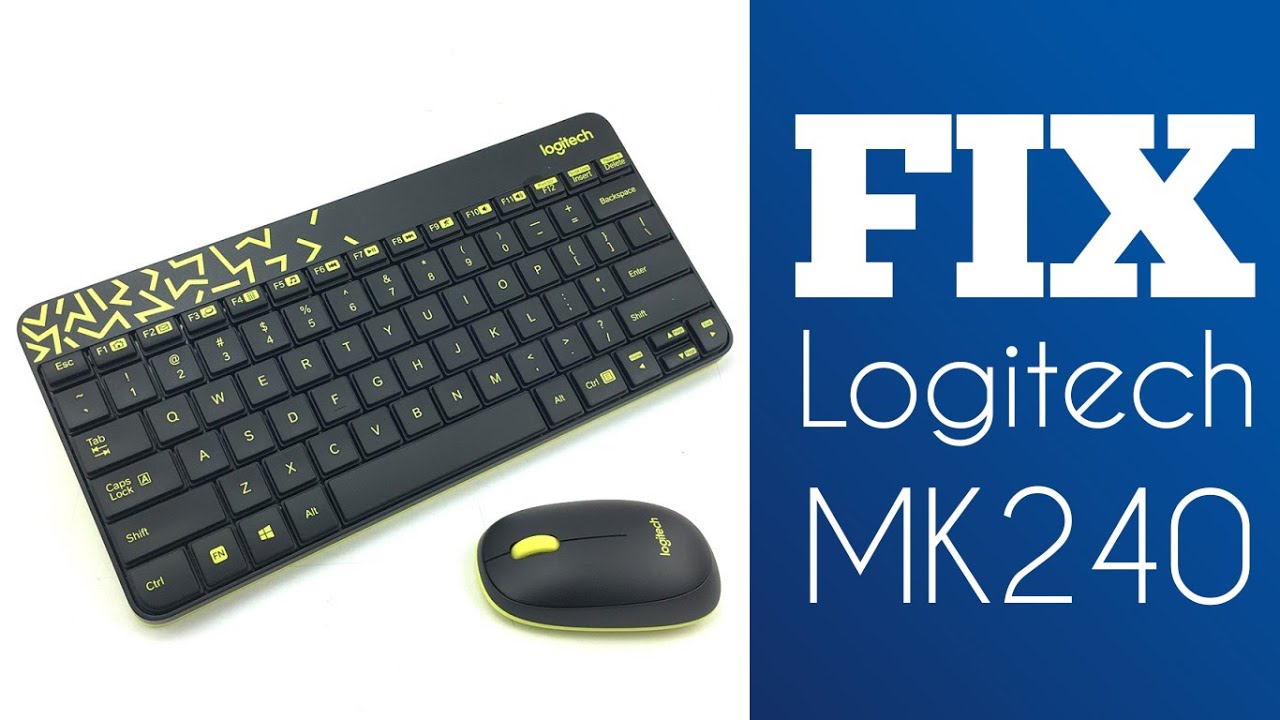 FIX Keyboard Randomly Pressing Keys Logitech MK240