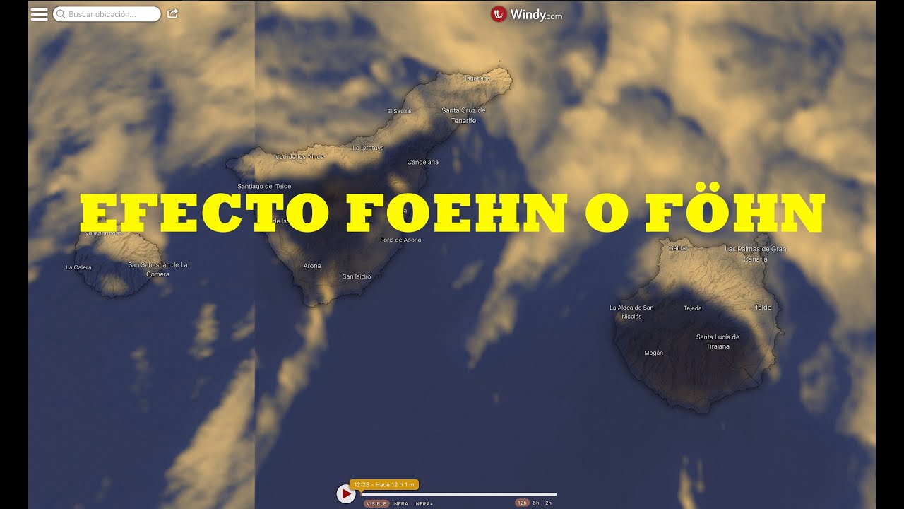 El Efecto Foehn o Föhn en Meteorología
