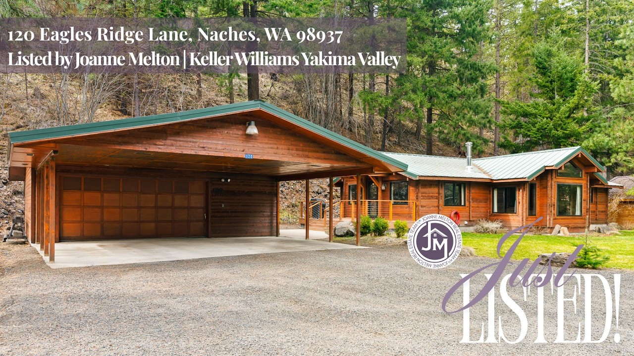 Just Listed in Naches WA 🌄 | Scenic Yakima Valley Home Tour | 120 Eagles Ridge Lane