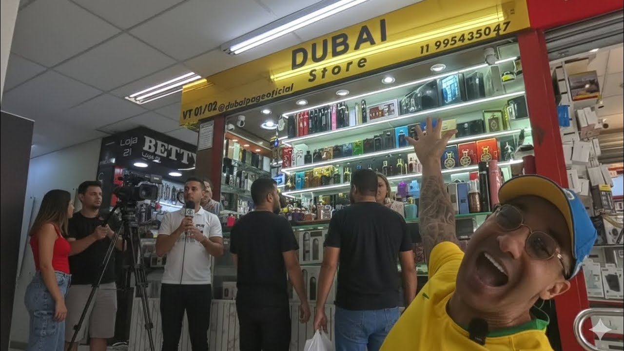 Fui na Loja Dubai Store, a fonte dos perfumes Árabes e Falei os Preço no varejo  