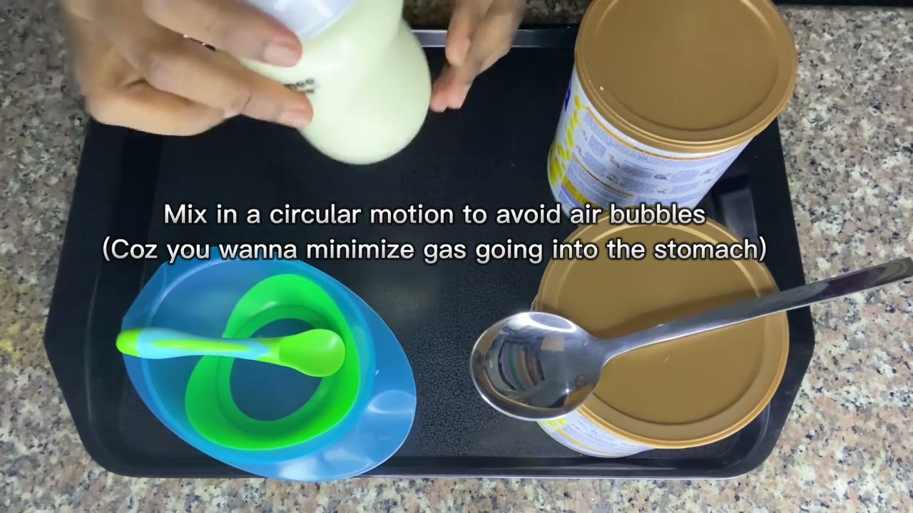 How to prepare nutribom cereal smoothly