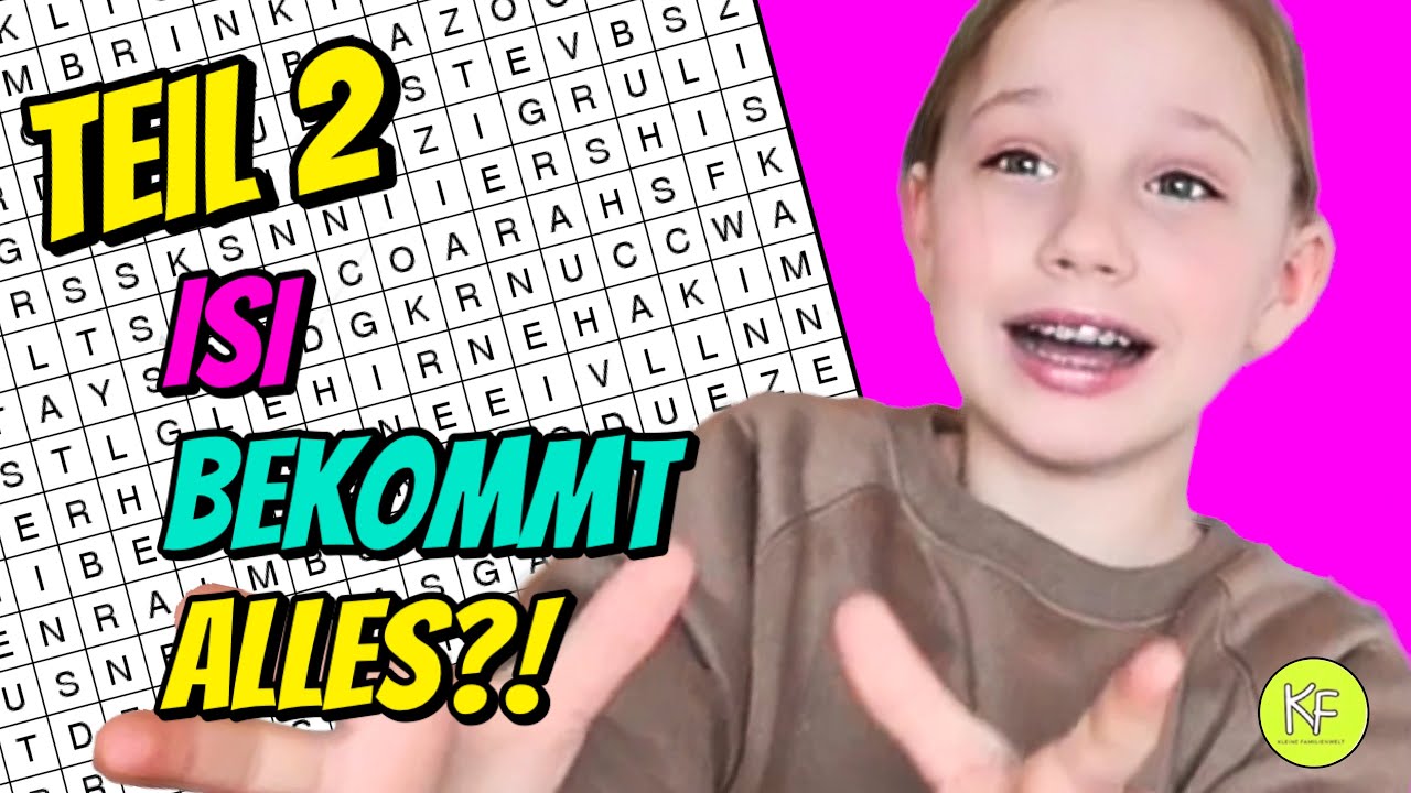 ICH BEKOMME ALLES WAS ICH ERRATEN KANN | SUCHSEL👀 TEIL 2 | HEY ISI KLEINE FAMILIENWELT