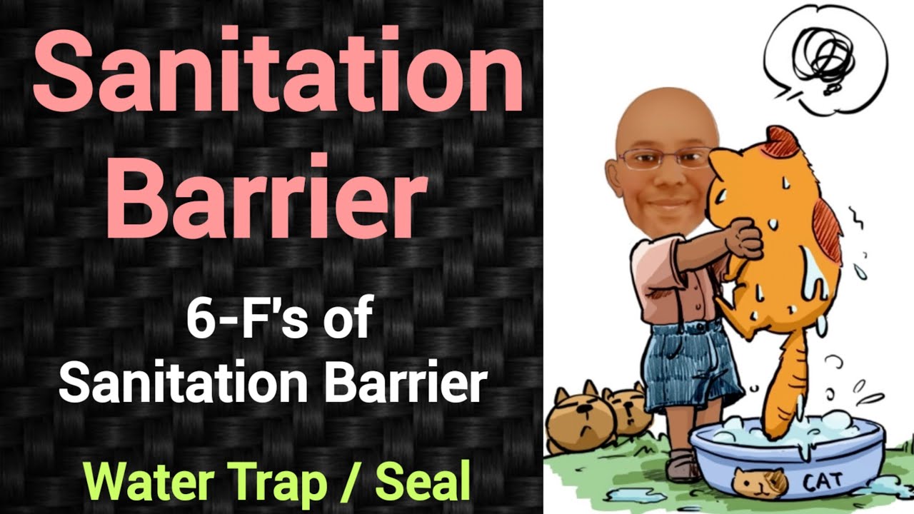 Sanitation Barrier | Water Trap / Seal | PSM lectures | Community Medicine lectures | PSM made easy