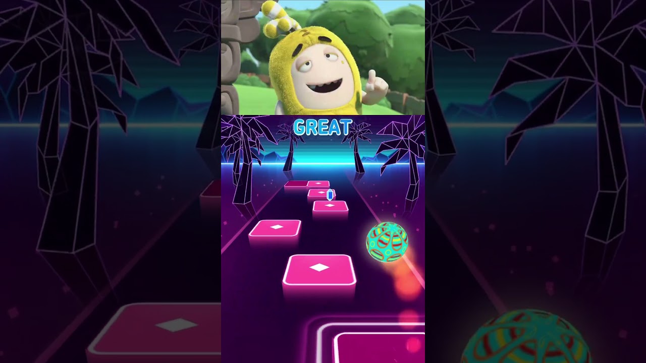 Oddbods Coffin Dance Tiles Hop EDM Rush