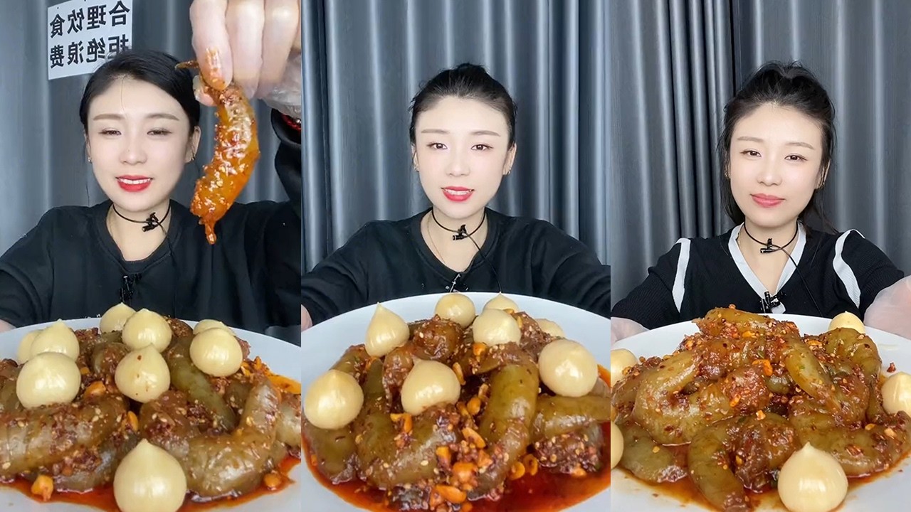 【MUKBANG】Spicy Shrimp🦐🧄🌶🍋#Seafood#ASMR#yummy
