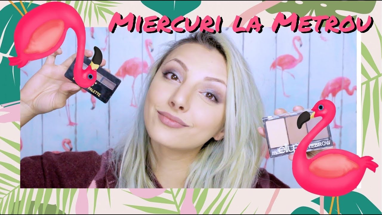 Miercuri la Metrou S02| Ep. 5 Paleta fard de sprancene 10 lei vs 12 lei