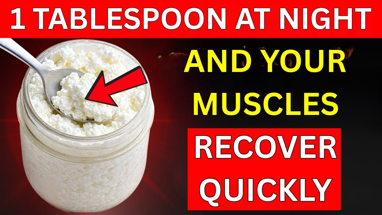 Attention Seniors: The Nighttime Food That Fights Sarcopenia and Muscle Loss!