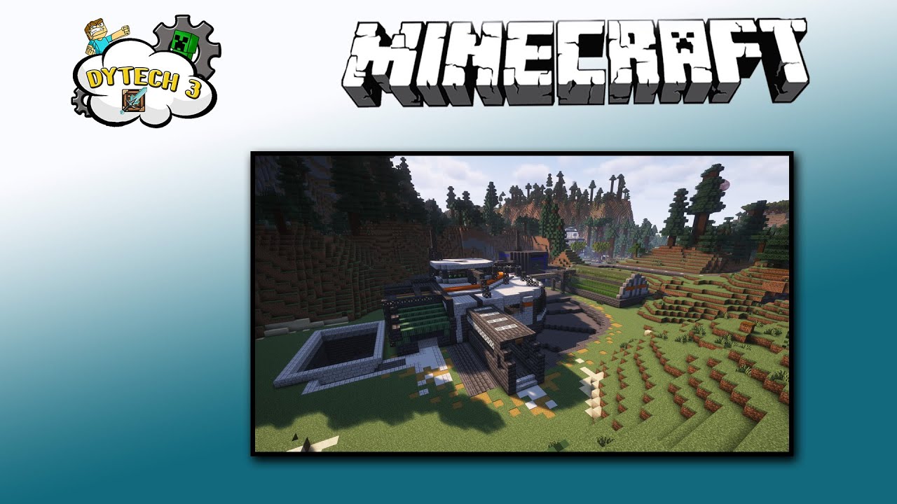 Die Basis von JoThunder 💎 Minecraft  DYTECH III 💎 Overview 💎 012