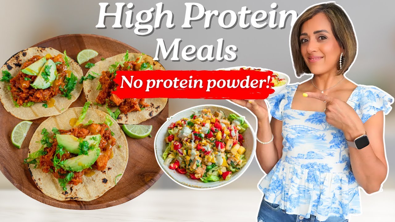 Easy Vegan Meals for Strength & Muscle (148g Protein a day!)