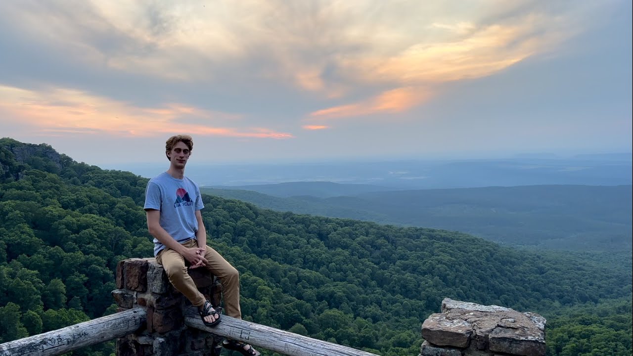 Camping at the Highest Point in Arkansas