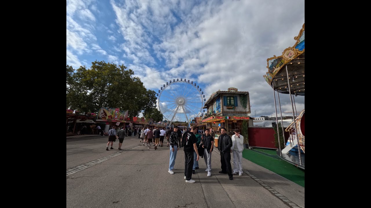 3 Änderungen beim Cannstatter Volksfest 2025 + Hochfahrgeschäfte. Stuttgart 2025.