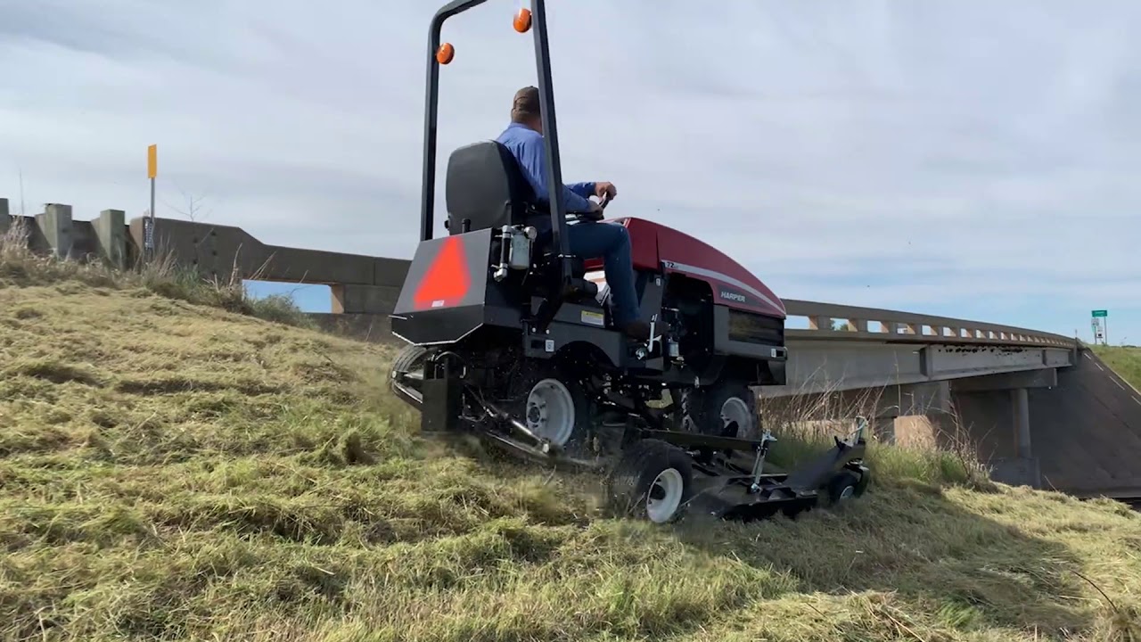 Mow Steep Hills With The Harper Turf ATM72LC | Harper Turf Equipment | Powered By Harper Industries